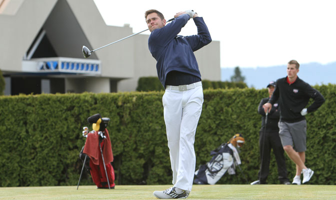 WWU senior Craig Crawford finished his career with the fourth-best scoring average in GNAC history at 73.5.